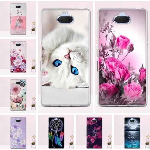 Phone Case For Sony Xperia 10 Plus Case Covers Soft TPU For Sony Xperia 10 Plus Cover Back For Sony Xperia 10Plus Case Silicone