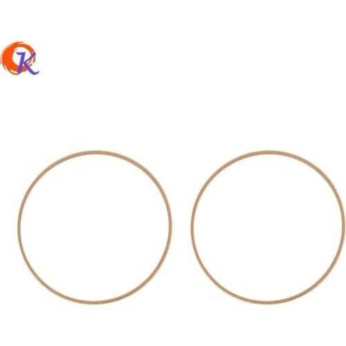 Cordial Design 100Pcs 30*30MM Jewelry Accessories/DIY Making/Genuine Gold Plating/Round Ring Shape/Hand Made/Earring Findings