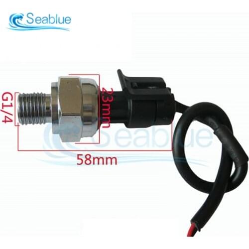 DC 5V G1/4 Pressure Sensor Transmitter Pressure Transducer 1.2 MPa 174 PSI For Water Gas Air Oil Fuel Car Stainless Steel Switch