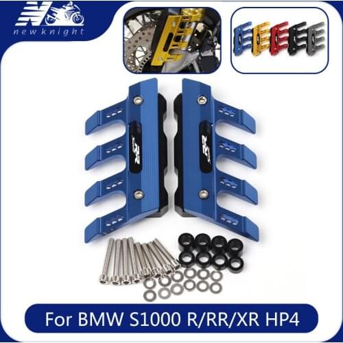 Available in 5 colors with logo For BMW S1000RR S1000R S1000XR HP4 2011-2019 Motorcycle Front Fender Slider Protection Guard