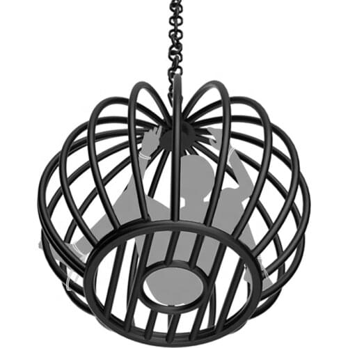 Fetish Bdsm Bondage Gear Iron Hanging Cage SM Slave Restraint Training Sex Products Toys for Couples Women Husband Adult 18+ Men