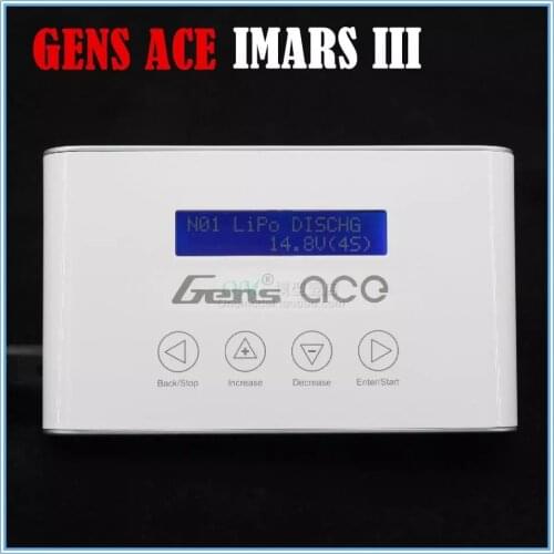 GENS ACE IMARSIII /2-6S 100-240V Balance Battery Charger Batteries 5V USB port charger