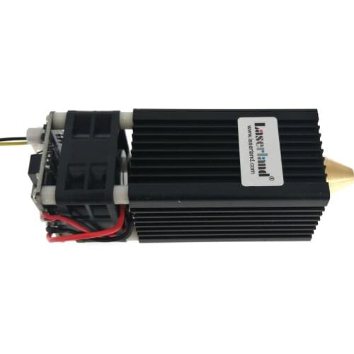 Laserland 6W 450nm Engraving Blue Laser Module engrave on stainless steel