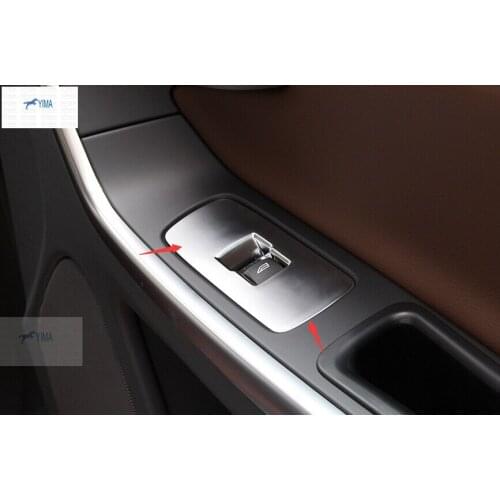 Lapetus The Passenger Co-pilot Seat Window Lift Switch Button Panel Cover Trim Fit For Volvo XC60 2014 - 2016 / s60 2014 - 2017