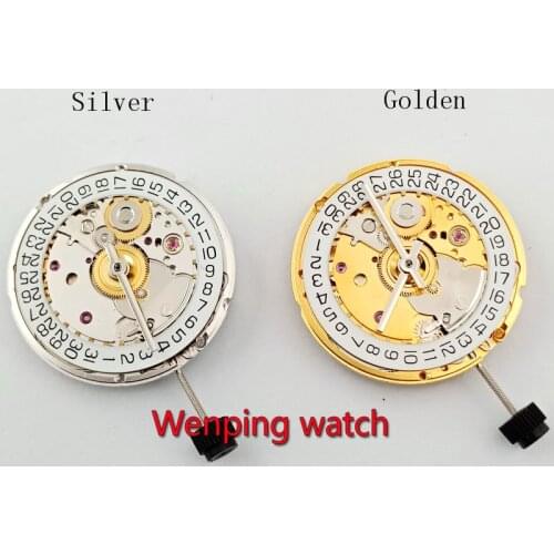 Golden Silver Seagull ST2130 Clone To 2824-2 2824 Movement Automatic Mechanical Wrist Watch Clock Movement P911
