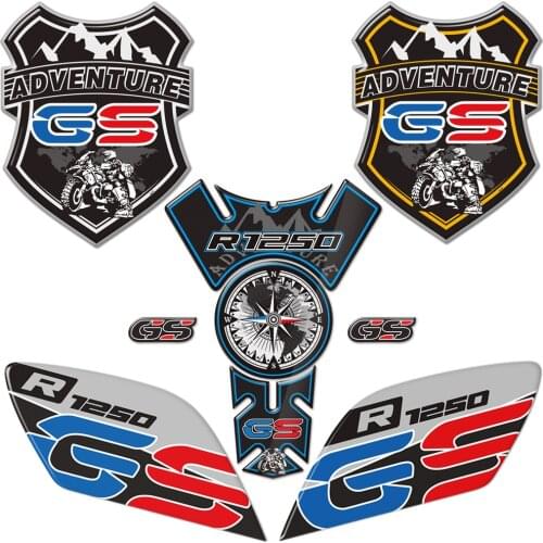 For BMW R1250GS R1250 1250 GS ADV Adventure Motorcycle Gas Fuel Oil Tank Pad Protector Stickers Decals R 1250 2019 2020
