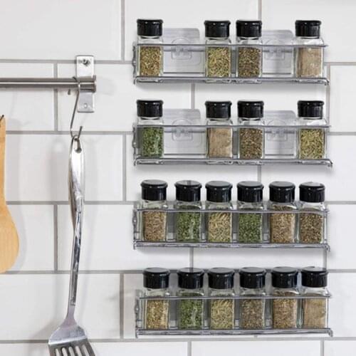 Wall-Mounted Spice Rack Organizer for Cabinet Spice Shelf Seasoning Organizer for Spice Storage SCIE999
