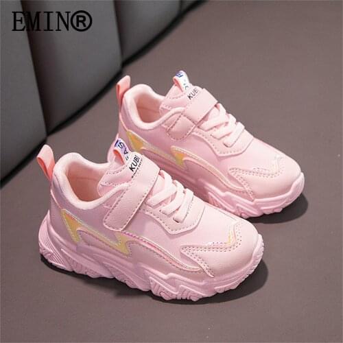 2021 Autumn And Winter New Girls' Sports Shoes, Girls' Students' Casual Shoes, Lightweight Solid-Soled Running Shoes