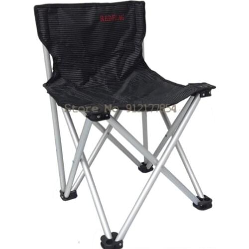 Aluminum alloy folding chair outdoor portable ultra light leisure fishing chair folding chair beach chair sketching chair