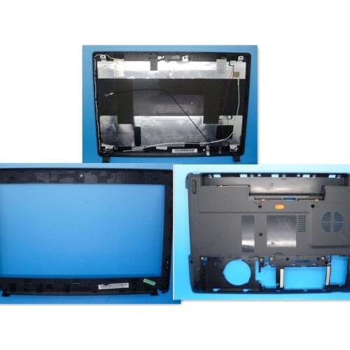 PalmRest Bottom Case For ACER AS4743 4750 4743G 4750G Top Cover For Black Front Bezel 60.41Q09.012 60.4IQ01.001 60.4IQ04.007