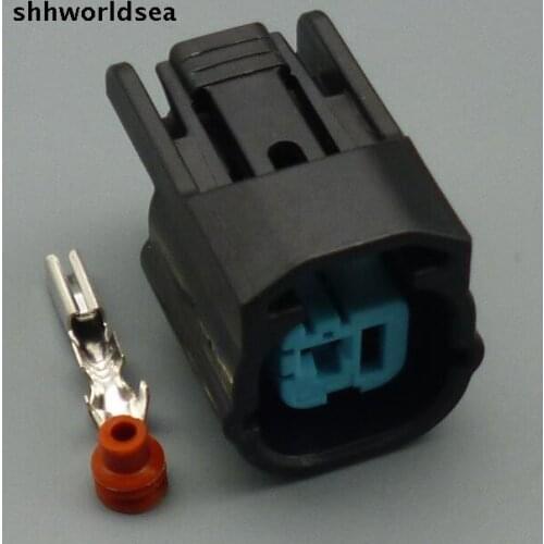 Worldgolden 2.0mm kit auto cable connector, knock sensor plug for honda 6189-0591