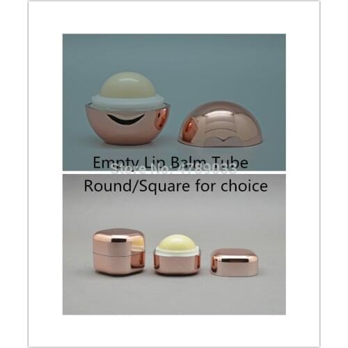 10/30/50pcs Empty Cosmetic Ball Container Portable Lip Balm Jar Eye Gloss Cream Sample Bottle Free Shipping