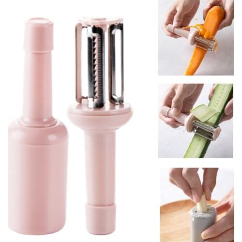 3 In 1 Peeler Kitchen Multifunctional Fruit Vegetable Slicer Shredder Julienne Cutter 3Blades Zesters Grater Useful Kitchen Tool