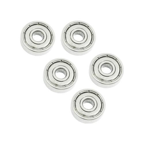 5 Pcs Skateboard Deep Groove Radial Ball Bearings 623 624 625 626 627 628 629 633 634 635 636 ZZ