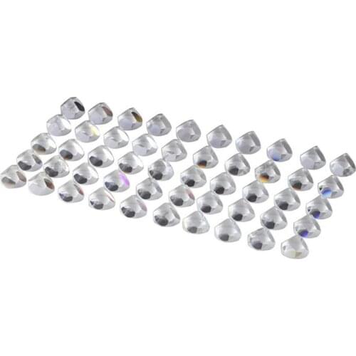 50PCS 1inch Corner Cube Prism, 25.4mm Trihedral Retroreflector, 5 arc secs, 50pcs