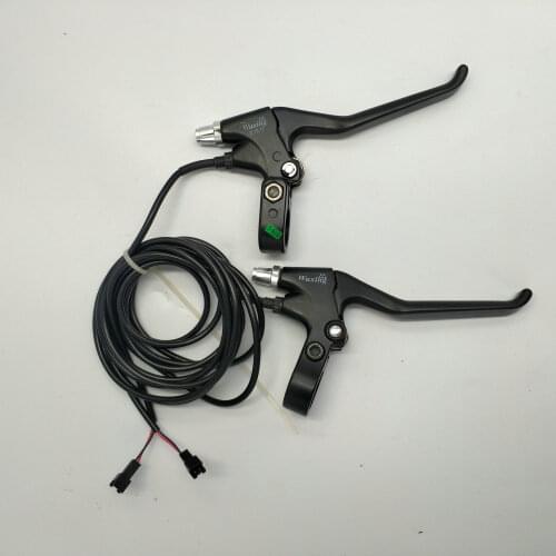 Aluminum Brake Levers Brakehandle Electronic Brake Electric Bike Scooter Mtb Moped Tricycle Mobility ATV Trike Parts Waterproof