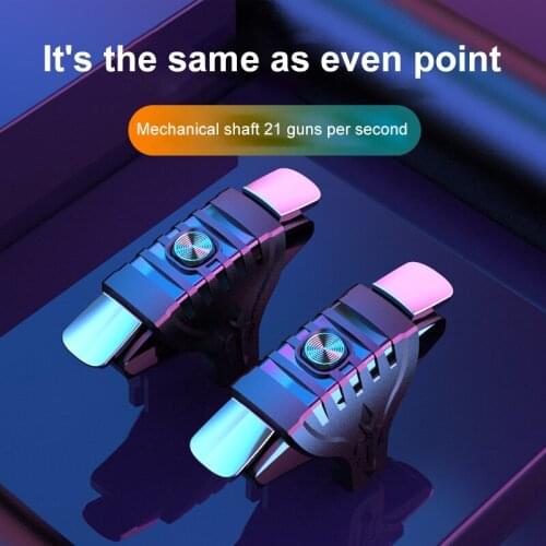 New PUBG Mobile Game Controller Gamepad Trigger Aim Shoot Button L1R1 Shooter Joystick For IPhone Android Phone