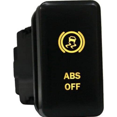 12V Toyotaa Push button switch lasered ABS OFF symbol PUSH ON/OFF SWITCH for 5th Gen 4Runner 2010