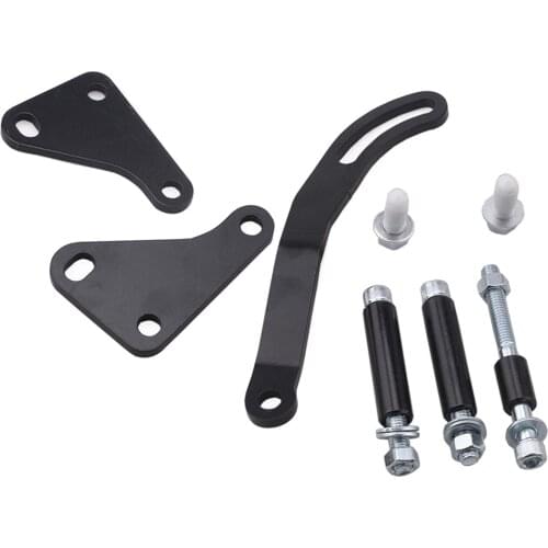 Billet SBC Power Steering Pump Bracket for SWP LWP Saginaw GM SB Chevy 305