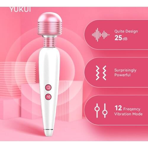 Vibrators For Female Clitoris Toys Electric Sexy Toys For Adults G Spot Vibrator 12 Gears Frequency Dildo Vibrators For Women