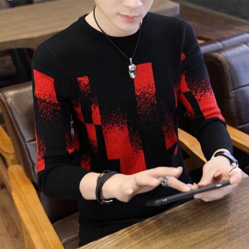 Soft And Warm Sweater Men 2020 New Autumn&Winter Hip Hop Pullover Men Long Sleeve Slim Fit Mens Christmas Sweater