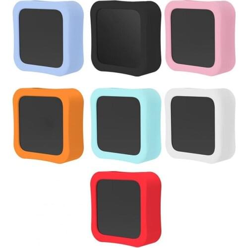 New Solid Color Protective Case Soft Anti-fall Silicone Set Top Box Sleeve Cover Protector for Apple TV 4K 2021