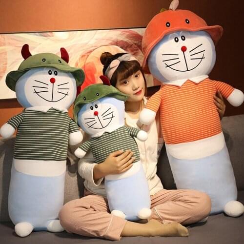 50-90cm Hot Anime Stand By Me Doraemon Plush Toy High Quality Cute Cat Doll Soft Stuffed Animal Pillow For Baby Kids Girls Gifts