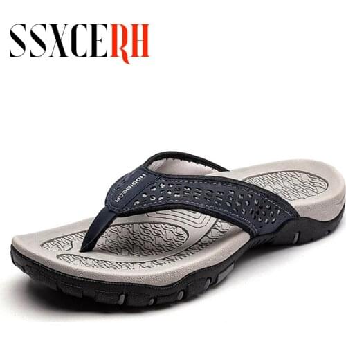Hot Summer Slippers Men Casual Shoes Sandals Leisure Soft Slides Eva Massage Beach Slippers Water Shoes Men Sandals Flip Flops