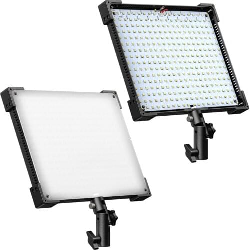 Andoer L60B Bi-Color LED Video Light Panel 3200K-5600K Dimmable 360pcs LED Beads CRI 96+ with Remote Control for Studio Product