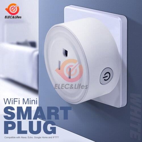 Smart Socket Plug WiFi Wireless Remote Electrical Socket US Plug Adapter Power on/off with mobile phone App control