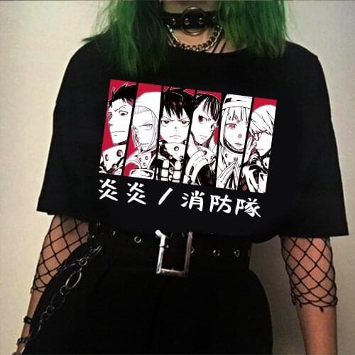 Janpanese Fire Force Shirt Shinra Kusakabe Shirt Anime Shirt Akitaru Obi Iris Tamaki Kotatsu Shirt Tops