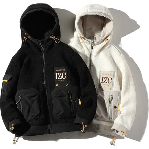 2020 New Model High Quality Hip Hop Polyester Jacket Mens Work Jacket Man Fleece Jacket