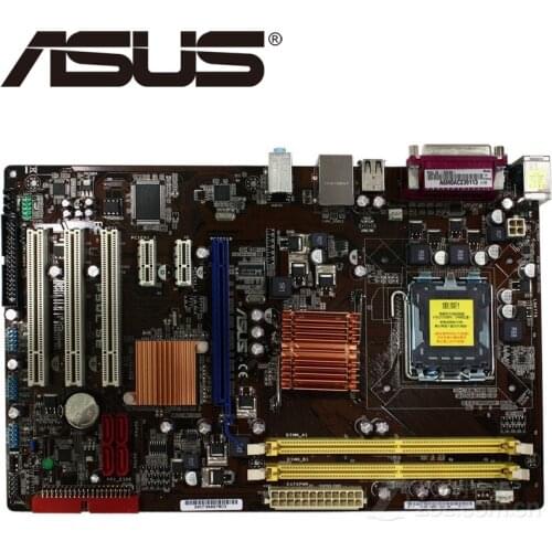 Asus P5QL SE Desktop Motherboard P43 Socket LGA 775 Q8200 Q8300 DDR2 8G ATX UEFI BIOS Original Used Mainboard On Sale G41