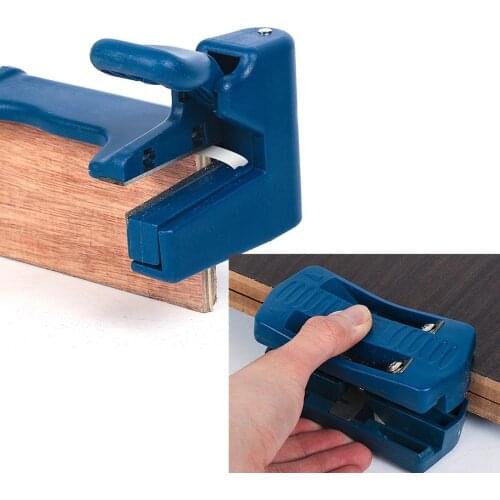 Free Shipping Manual Double Edge Trimmer Edge Cutter Wood Edge Banding Machine Machine Carpenter Hardware Woodworking Hand Tools