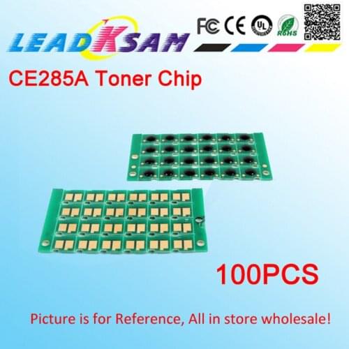 100x drum chips compatible for HP P1102/1102W toner cartridge chips