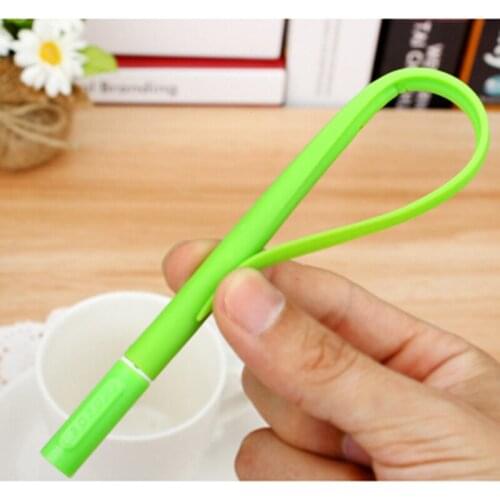 Gel pens 10 Pcs / Pack Grass pen Stationery creative neutral pens Grass neutral Office stationery Green grass characteristic