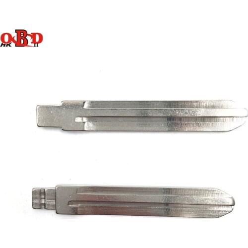 HKOBDII 10 pcs/lot Metal Blank Uncut Flip KD Remote Key Blade Type #69 for Great Wall Florid Cowry NO. 69 Blade