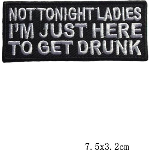 Computer embroidery cloth stickers English letters fashion embroidery logo trend hat clothing decoration patch stickers