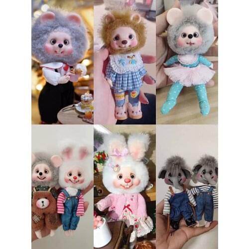 Lucy Dolls Animal Face Lb11 Ddolls 1/8 Customization BJD Dolls With Animal Heads