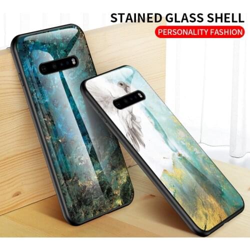 Marble Tempered Glass Case For LG G5 G6 Luxury Shockproof Bumper Anti-fall Protection Phone Cover For LG G7 G8 G9 V60 CasesShell