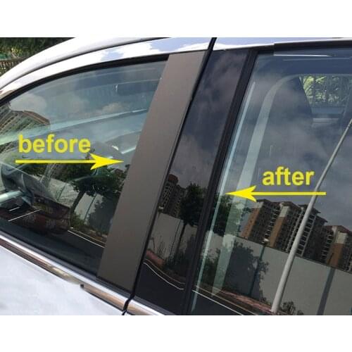 For geely EMGRAND GS GL Window trim Central column Decoration sticker