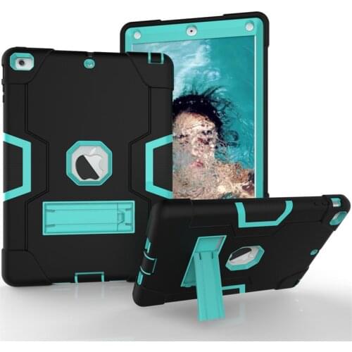 New Armor Case For Ipad Air 1 2013 Kids Safe Heavy Duty Silicone Hard Cover For Ipad Air 1 Model A1475 A1476 A1474 2013 9.7 Case