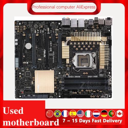 For Asus Z97-WS Desktop Motherboard Z97 LGA 1150 For Core i7 i5 i3 SATA3 USB3.0 Original Used Mainboard