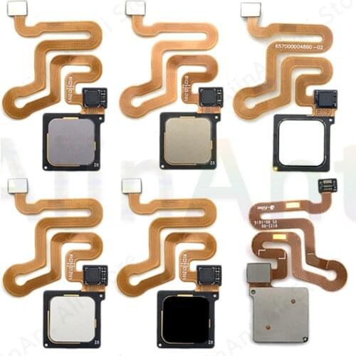Home Back Button Key Touch ID Fingerprint Sensor Flex Cable For Huawei P9 Plus Lite G9 Lite 5C Home Flex