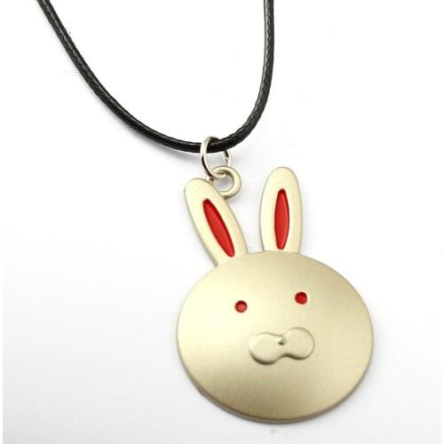 10pcs/lot BLEACH Choker Necklace Hueco Mundo Menos Mask Pendant Men Women Gift Anime Jewelry Accessories