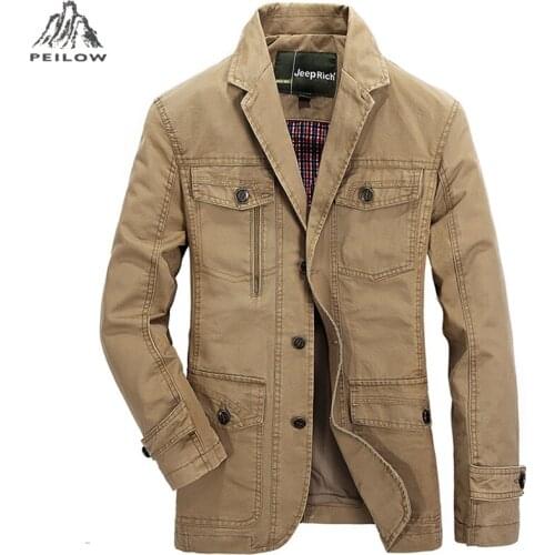 PEILOW Men's Jackets Pilots