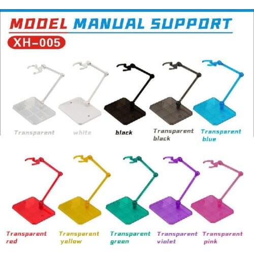 10 Pcs Action Figure Base Suitable Display Stand Bracket for 1/144 1/100 Hg/rg Sd Rabot/animation Stage Act Suit