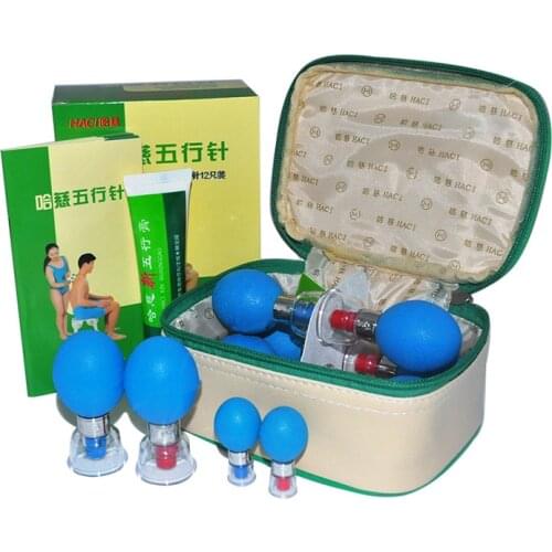 HACI Magnetic Acupressure Suction Cup Sliver 18 Needles,HACI MASC Manipulation Acupunture And Cupping send by China via post