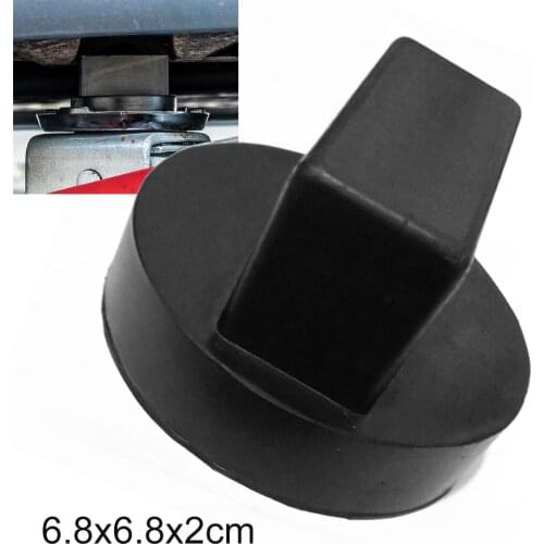 For Mercedes Pinch Weld Side Lifting Disk 1pc Floor Slotted Car Rubber Jack Pad Frame Protector Adapter Jacking Disk Pad Tool