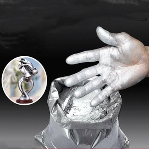 Flash Silver Powder Pigment Super Bright Paint Silver Powder Metal Pigment Silver Craft Decoration 400 Mesh